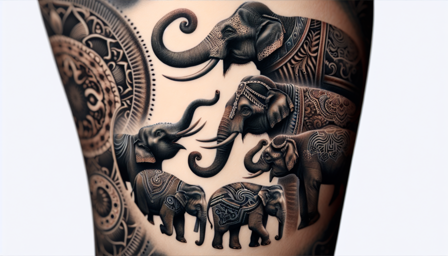 Significato del Tatuaggio Elefante e la Simbologia della Famiglia