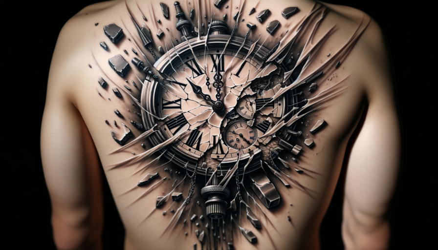 Significato dei tatuaggi con orologio rotto: simbolismo e idee originali