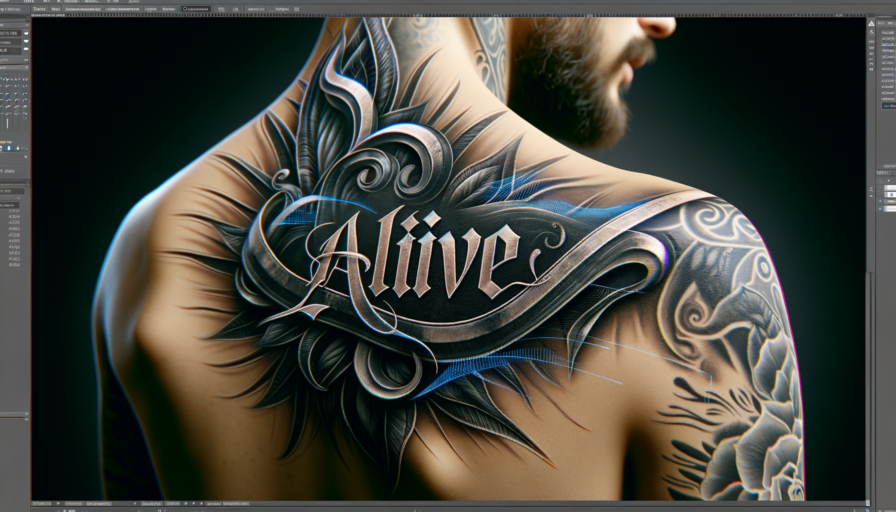 Alive: Interpretazione e Significato del Tatuaggio con la Parola