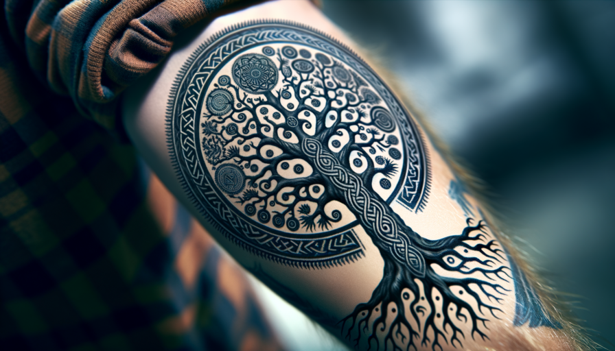 Significato del Tatuaggio Albero della Vita Vichingo: Simbolismo e Origini