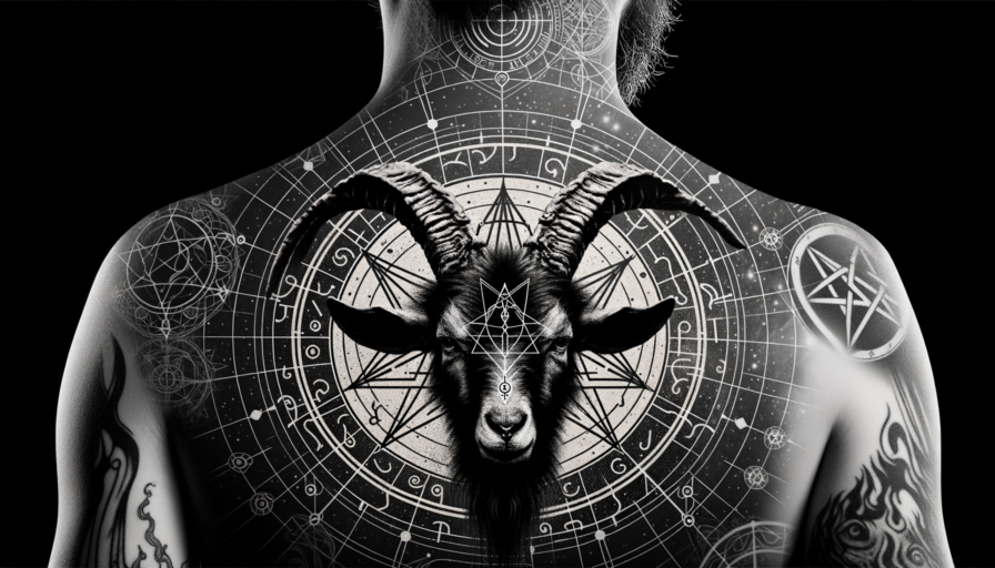 Significato del Tatuaggio Baphomet: Simbolismo e Origini Esoteriche