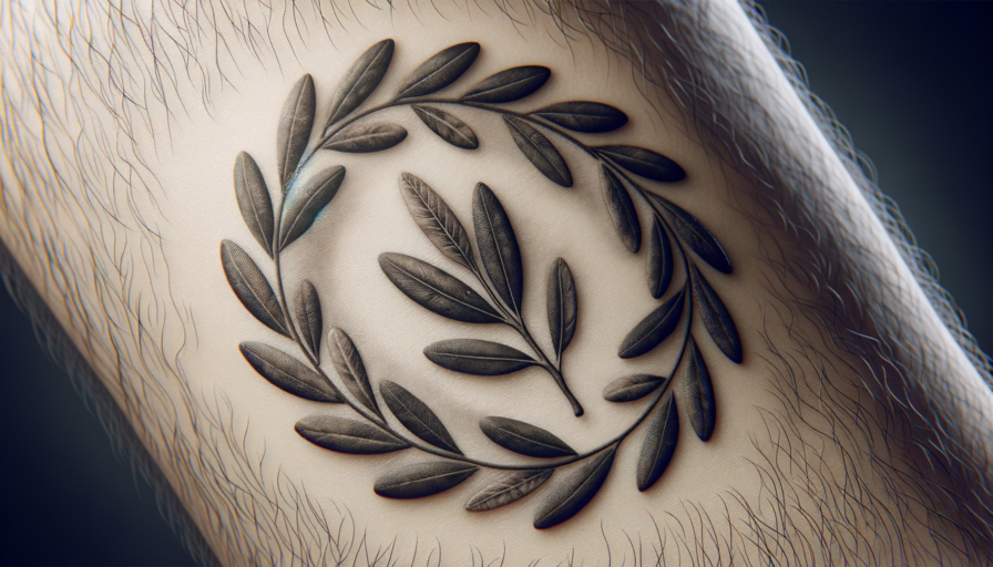 Significato del Tatuaggio con Corona d&#8217;Ulivo: Simbolismo e Ispirazione