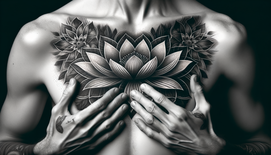 Significato del Tatuaggio con Fiore di Loto tra i Seni: Simbolismo e Suggestioni