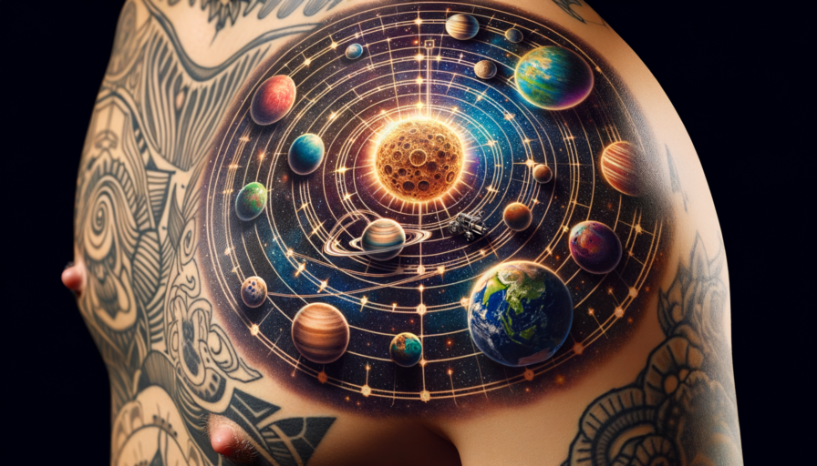 Sistema Solare Tatoo: Esplora il Significato dei Tatuaggi Astronomici