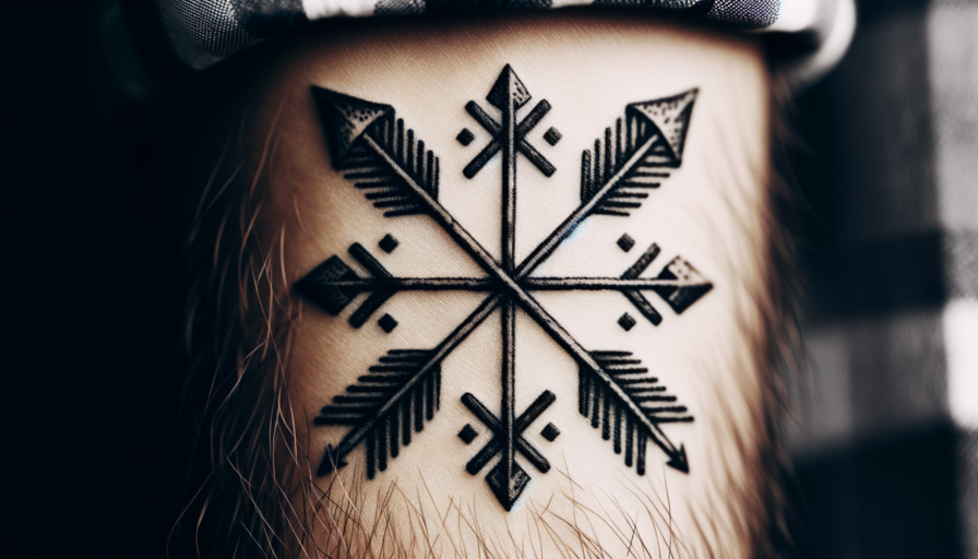 Significato del Tatuaggio con 3 Frecce Incrociate: Simbolismo e Ispirazione