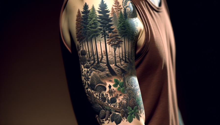 Significato dei Tatuaggi a Tema Foresta: Simbolismo e Isprirazione