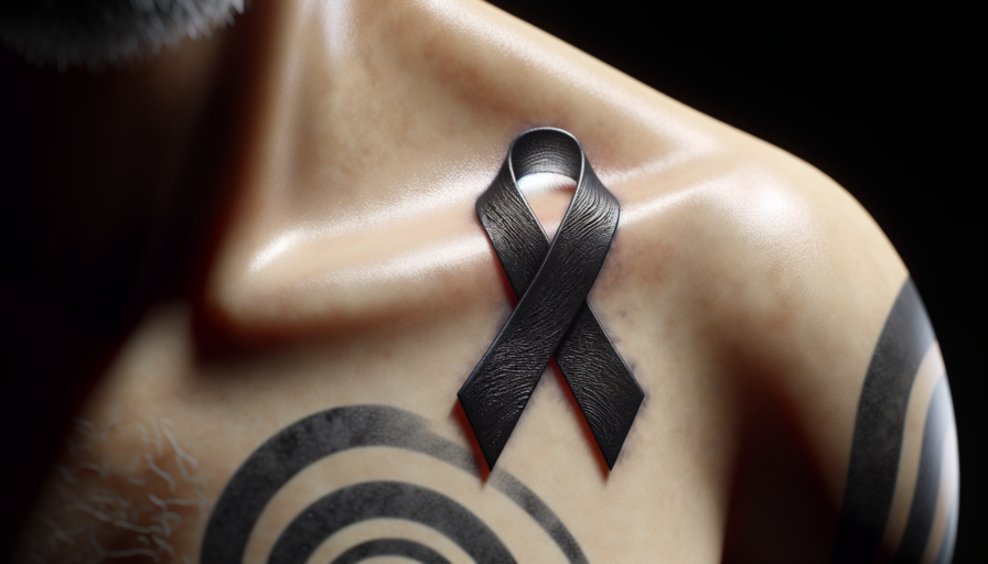 Significato del tatuaggio con cinta nera: simbolismo e interpretazioni