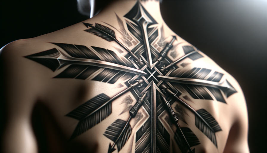 Significato del tatuaggio con frecce incrociate: simbolismo e ispirazioni design