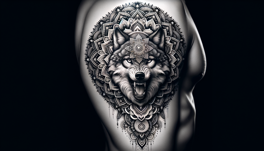 Significato del Tatuaggio Mandala sul Lobo: Simbolismo e Ispirazione