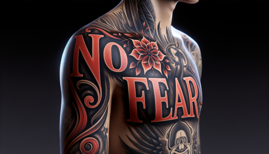 Significato del tatuaggio No Fear: Scopri cosa esprime questa inchiostro coraggioso
