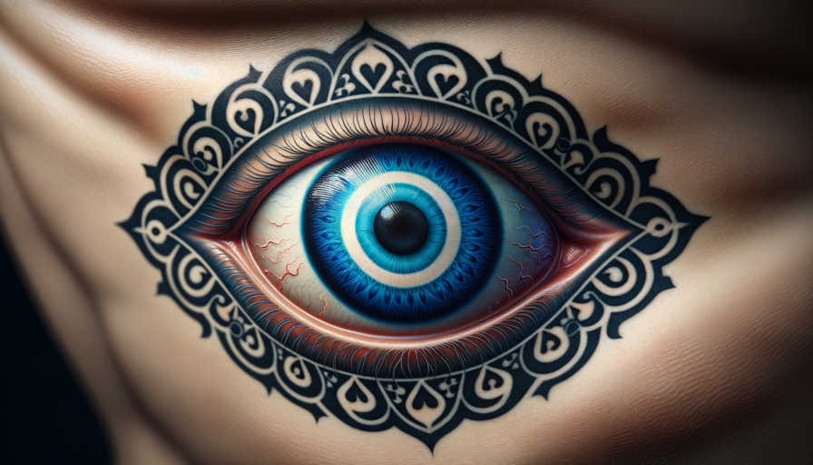 Significato del Tatuaggio dell&#8217;Occhio Turco: Simbolismo e Origine
