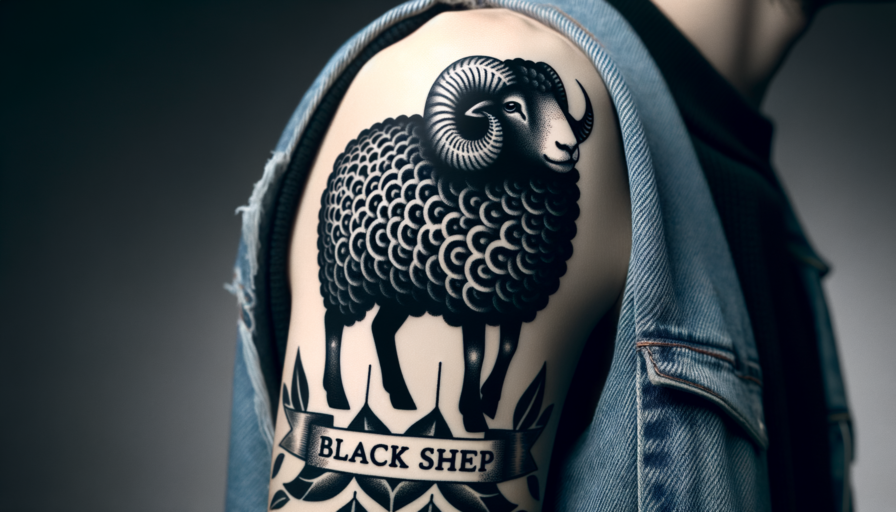 Significato del Tatuaggio della Pecora Nera: Simbolismo e Origini