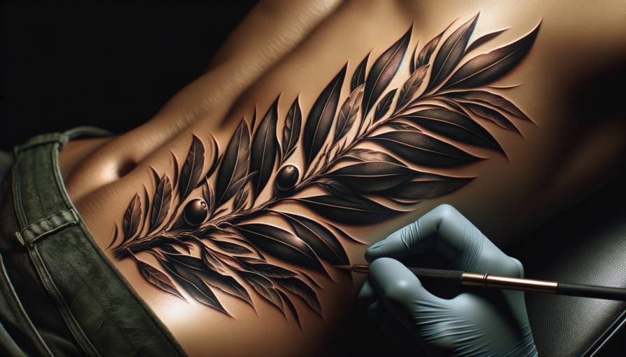 Significato del Tatuaggio con Ramo d’Olivo: Simbolismo e Ispirazioni Design