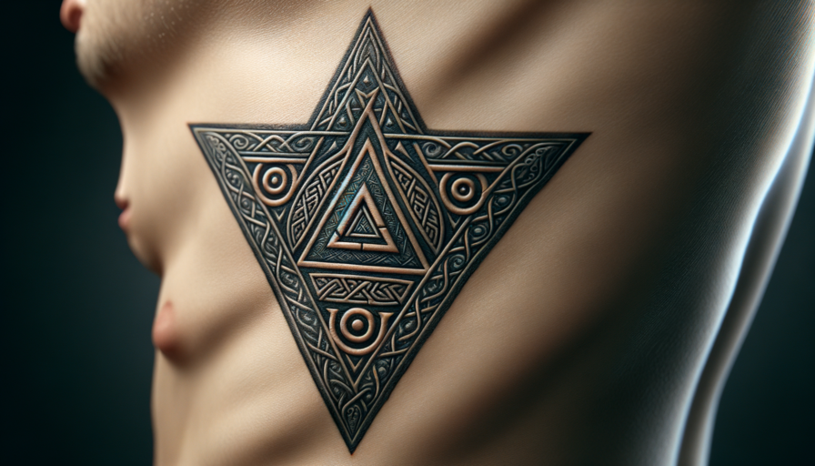 Significato del Tatuaggio Vikingo con Triangolo: Simbolismo e Origini
