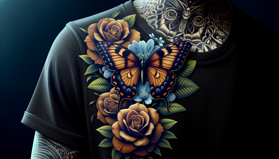 Significato Del Tatuaggio Farfalla Con Rose &#8211; Scopri Il Simbolo